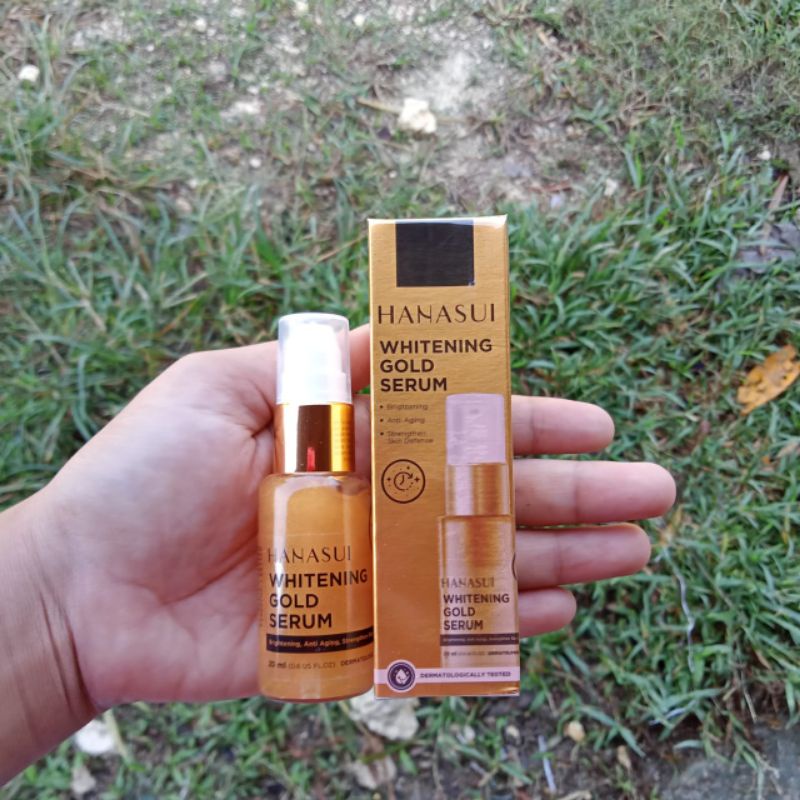 SERUM GOLD HANASUI ORI BPOM Untuk wajah flek hitam