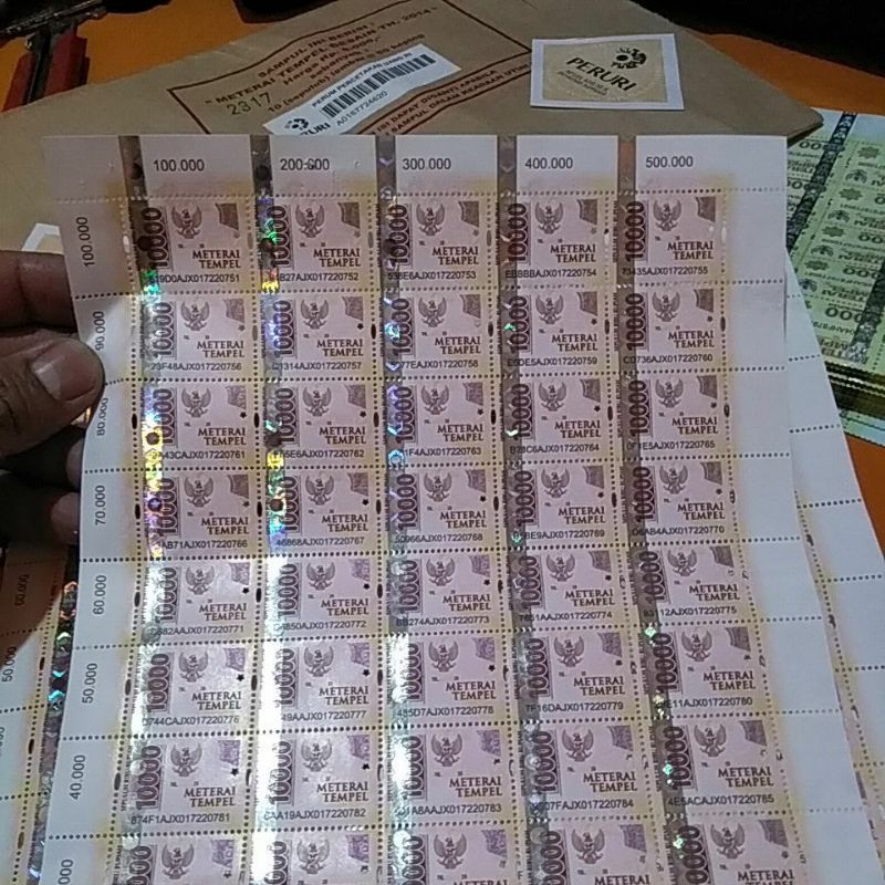 

materai 10.000