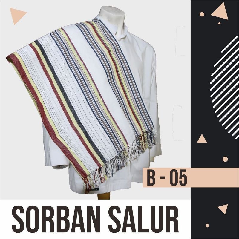 Sorban salur Yaman ori import Rida Yamani original