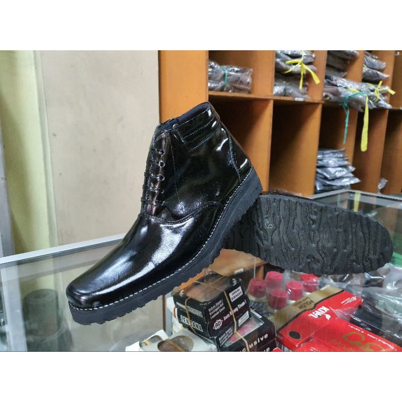 Sepatu Pdh Tni | Sepatu Pdh Polisi Kilap | Sepatu Sol Tebal | sepatu pdh Security