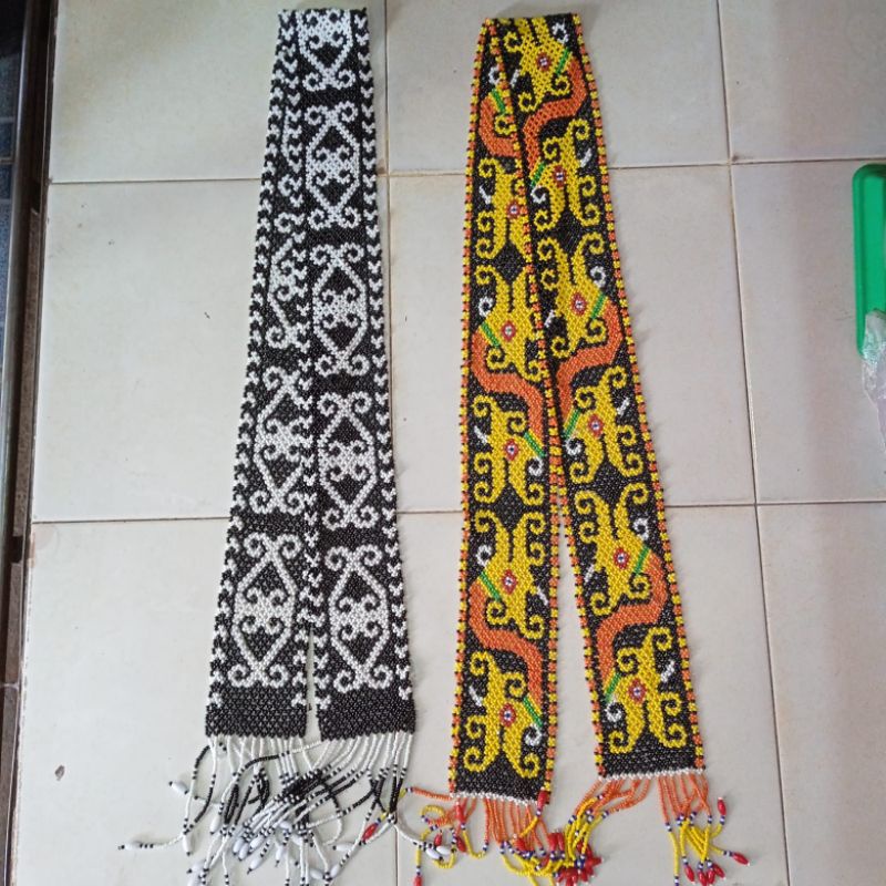 Syal Manik Dayak Kalimantan-4