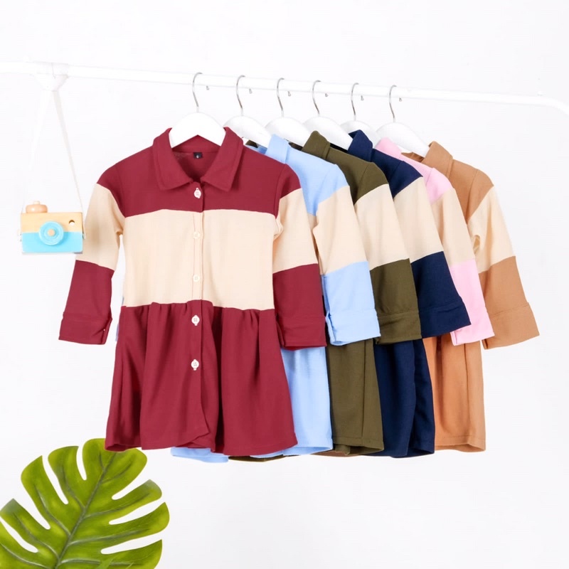 RACHIDKIDS / SERAGAM KELUARGA / FAMILY CASUAL SET / ADRIES FAMILY SET BROWN