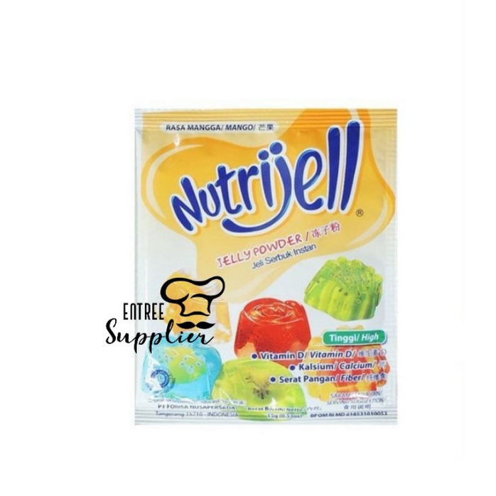 

Nutrijell Mango Jelly Powder Agar-Agar Rasa Mangga 15gr 1 Pcs