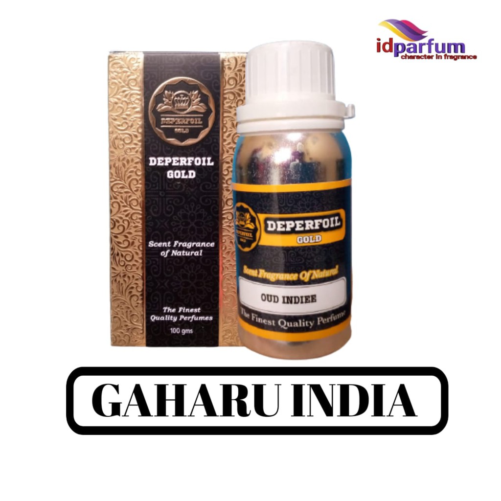 Parfum OUD INDIA 100 ml Minyak Wangi GAHARU INDIA Non alkohol by deperfoil gold