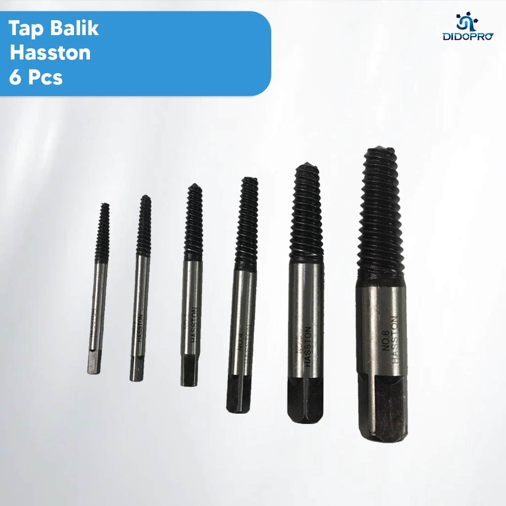 Tap Balik / Screw Extractors set 6pcs