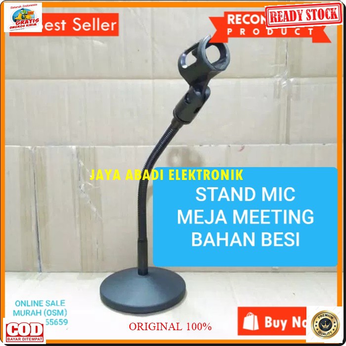 G46 Stand mic meja full besi holder mik table microphone standing ori mimbar podium penyangga mikrophone tiang pegangan Fleksible flexsible karaoke alat musik DJ G46  BISA SEMUA JENIS MIC BAHAN BESI PLAT TEBAL JAMINAN MIC TIDAK AKAN JATUH  Dapet