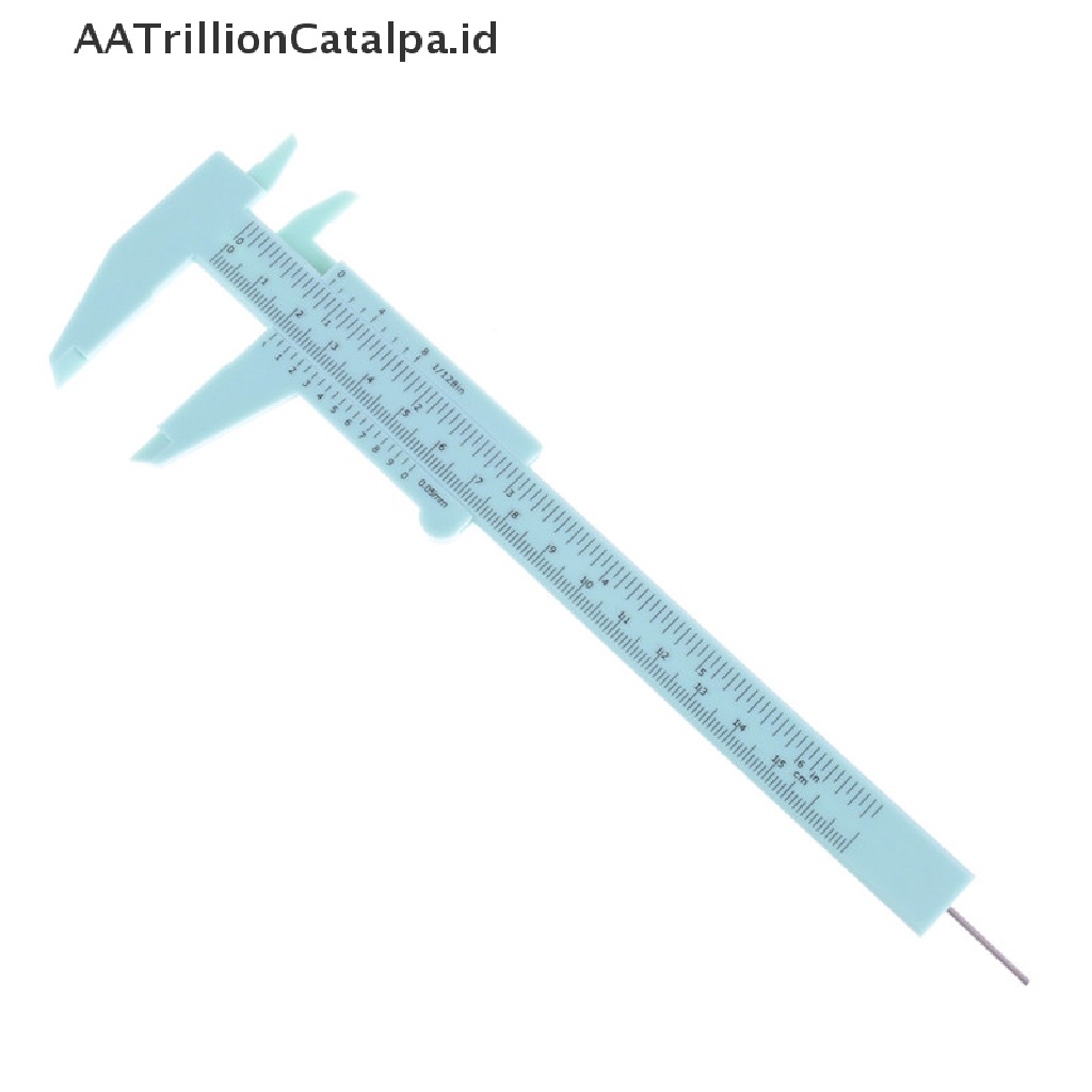 Aatrillioncatalpa 1PC Jangka Sorong 6 150mm Bahan Plastik Untuk Mengukur Perhiasan