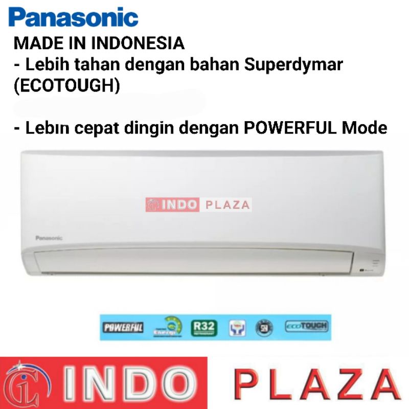 AC PANASONIC 1/2 PK YN5WKJ MADE IN INDONESIA