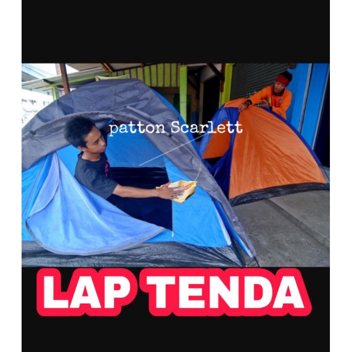 LAP TENDA CAMPING GUNUNG MENDAKI LAP MATRAS OUTDOOR LAP SERBAGUNA PATTON SCARLETT