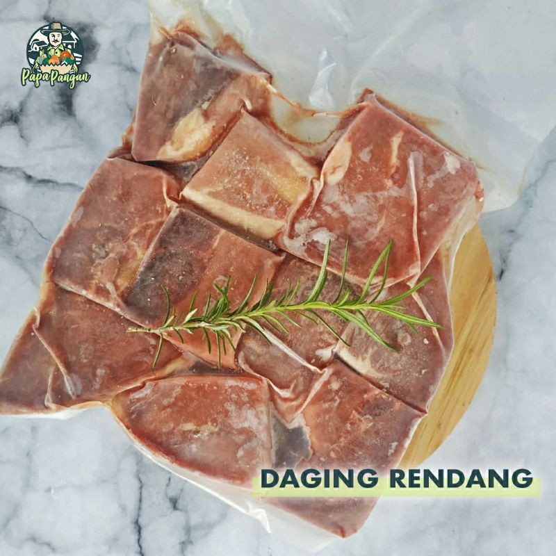 

Daging Rendang Papapangan - 500 gram