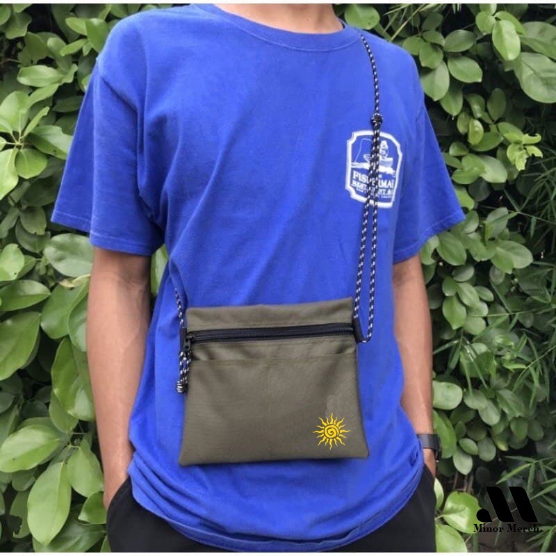 Minor Merch Tas selempang slingbag simple murah cardholder HP07