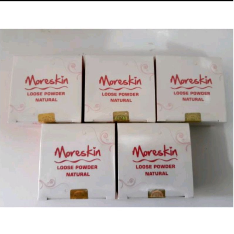 BEDAK MORESKIN NASA/ PRODUK NASA MORESKIN/BEDAK TABUR ORIGINAL AMAN BPOM