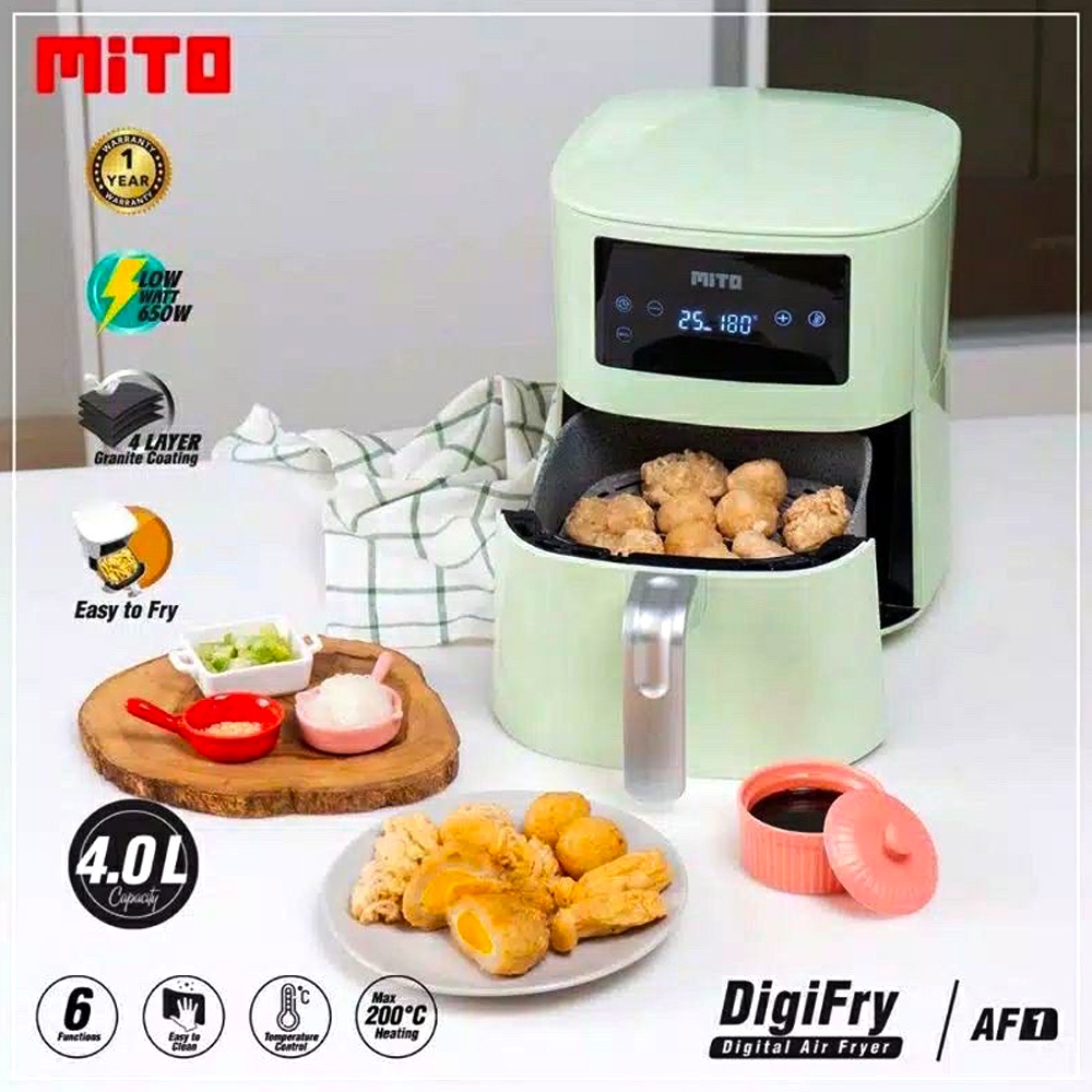 Air Fryer AF-1 Digital Mito - alat masak praktis serbaguna