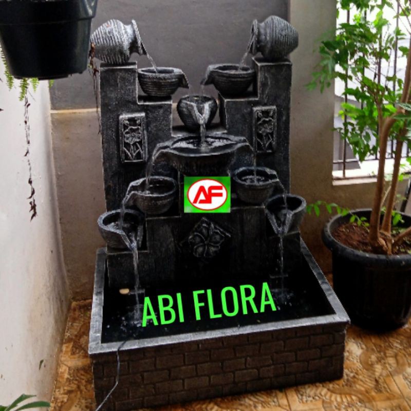 Air mancur 10 susun / Air mancur kendi susun / air mancur Minimalis / Air mancur batu