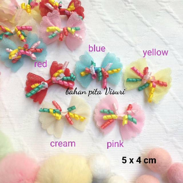 Bow tulle Pita curly