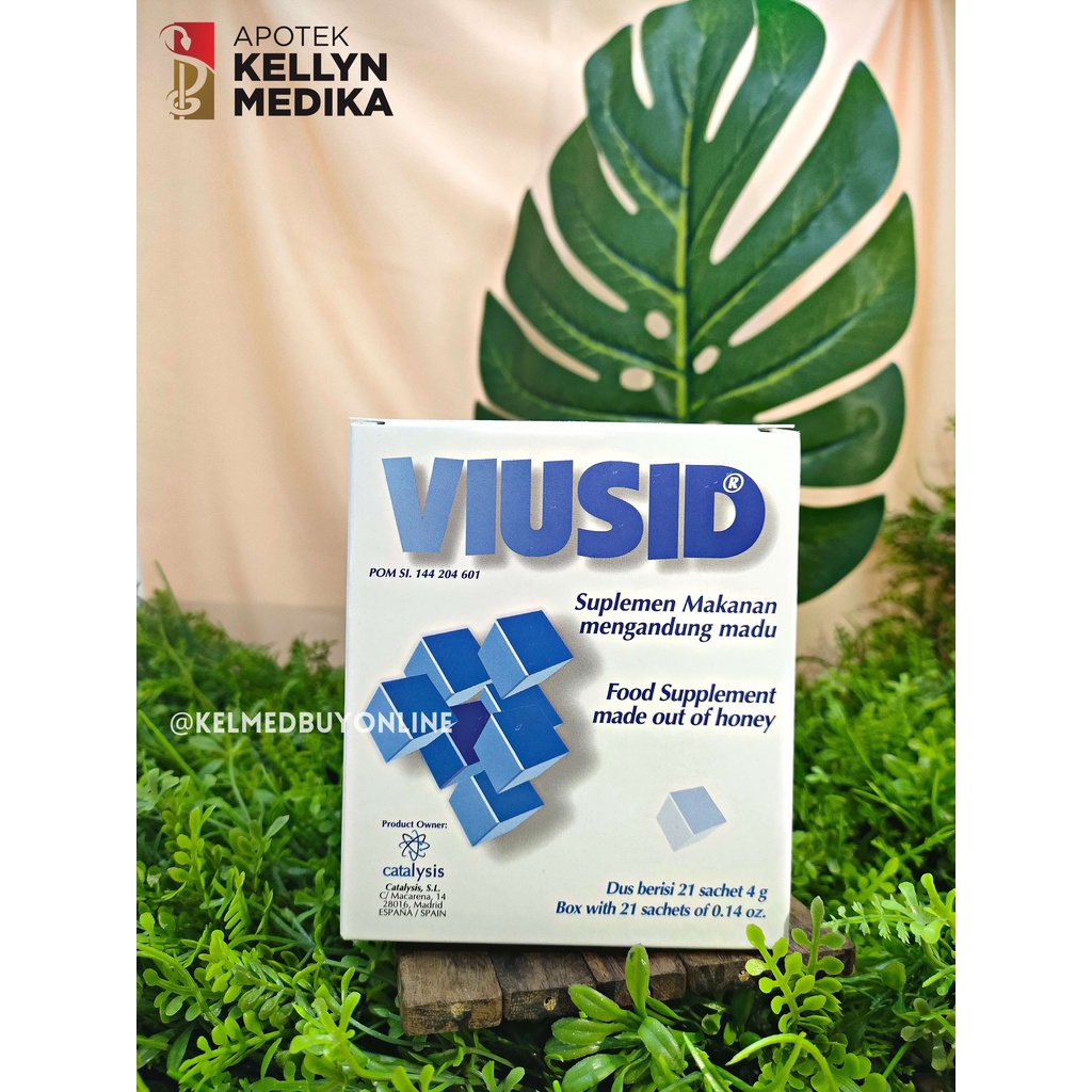 VIUSID | PENINGKAT DAYA TAHAN TUBUH | HERPES | COVID | HIV | AIDS  1 SACHET