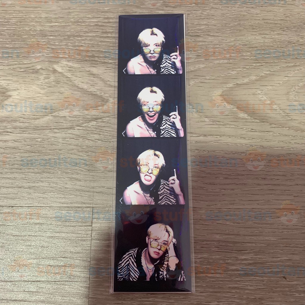 BTS BUTTER PC PHOTOSTRIP POB PHOTOSTRIP JHOPE BENEFIT JK V TAEHYUNG