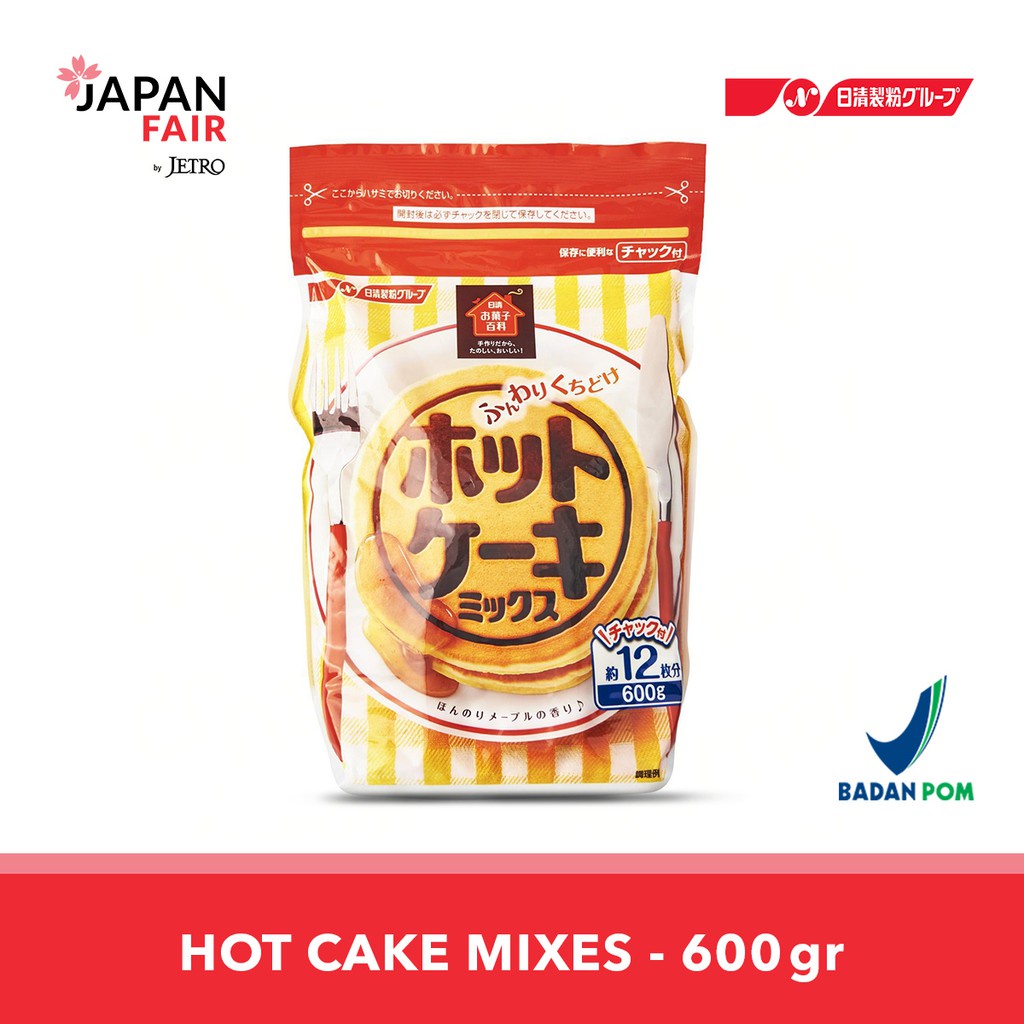 

Tepung Pancake Nisshin Nissin Funwari Kuchidoke Hot Cake Mix 600 Gram