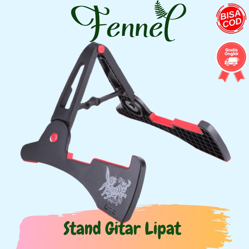 Stand Tempat Gitar Lipat AGS-03