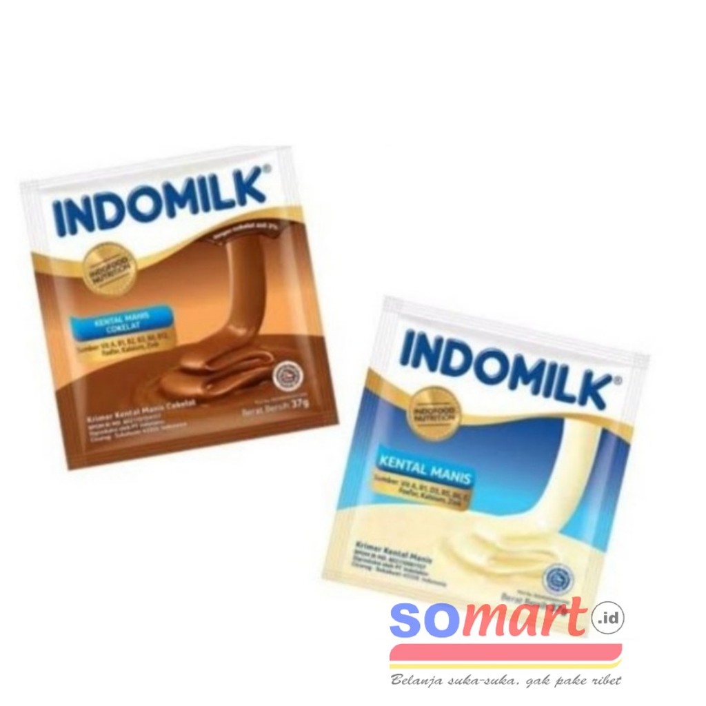 

Susu Kental Manis Indomilk Renceng (Isi 6 Sachet)@37gr