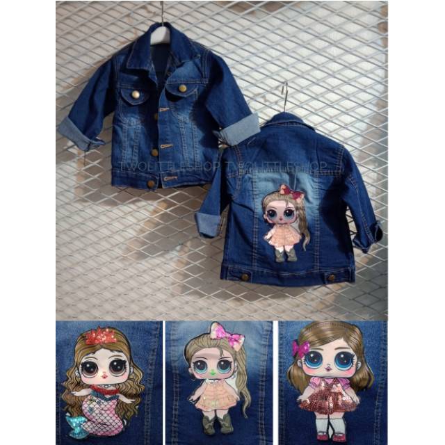 Jaket jeans anak (LED)