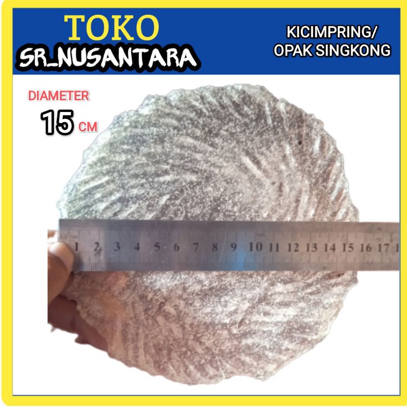 

Opak ingkong Makanan Ringan Khas Sunda 1 Ikat Isi 10 Diameter 15 Cm