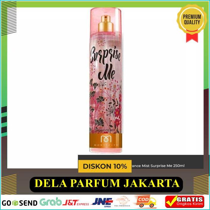 MONTECITO FRAGRANCE MIST SURPRISE ME 250ML - BODY MIST COLOGNE KUALITAS BERKELAS