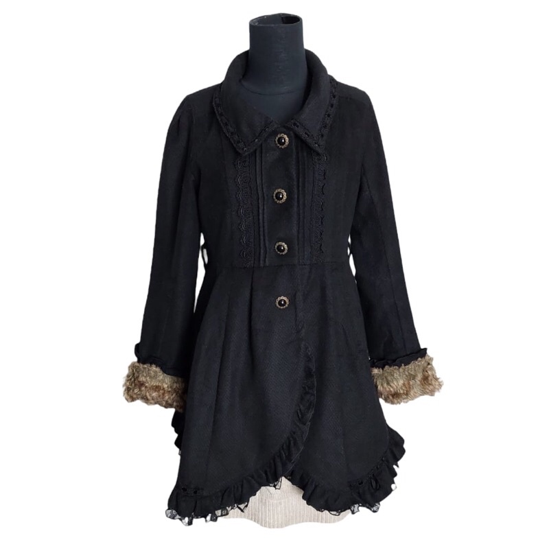 Preloved Wool Coat AXES FEMME 061001