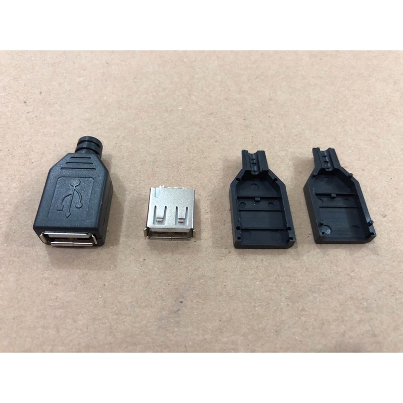 Socket / Konektor USB Type A Female PVC
