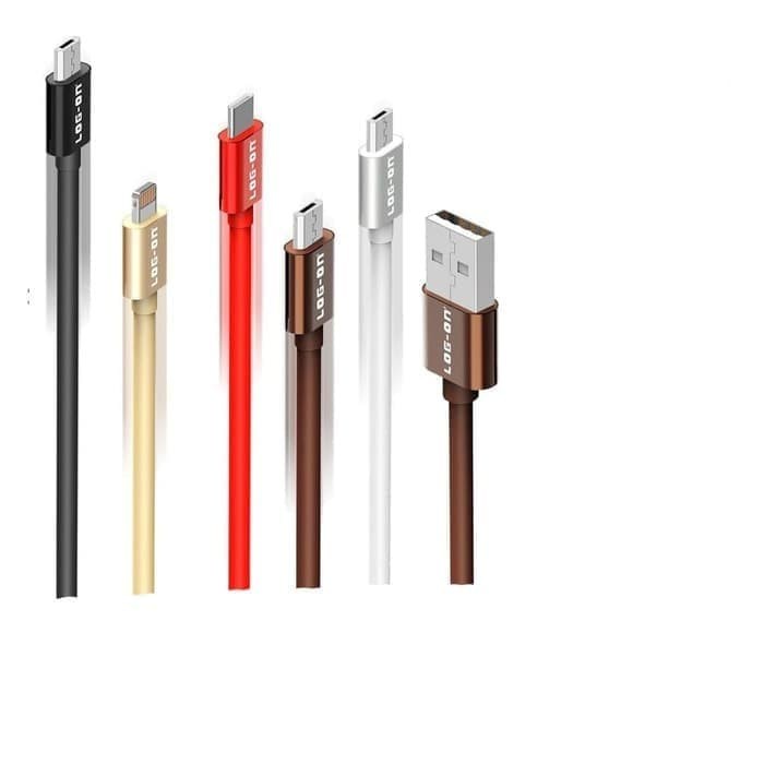 KABEL DATA RETRO LO-CB32 100CM LIGHTNING IOS CABLE SPEED LOG ON