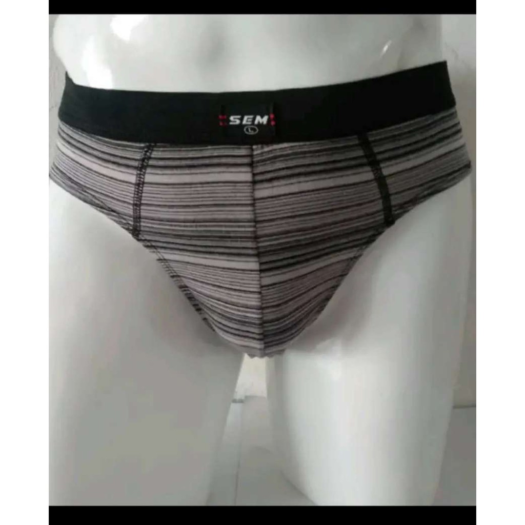 3 Pcs CD SEM Karet Boxer - Celana Dalam Pria Dewasa - Random Motif Mix Warna