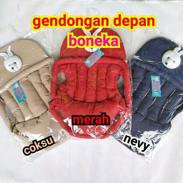 Gendongan  Bayi depan boneka-Merah