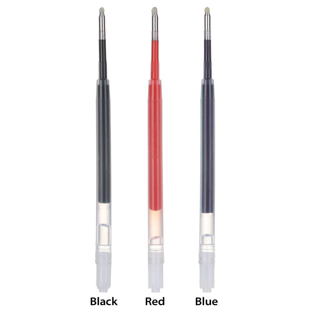 Pineapple 5pcs/Lot Gel Pen Refills Tanda Tangan Sekolah Pengganti Tinta Hitam Biru