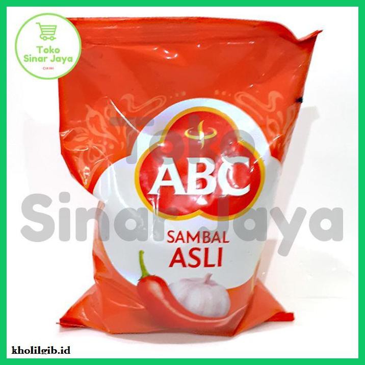 

gnidderdsaus- saus sambal asli abc refill 1 kg -asliiiiii.