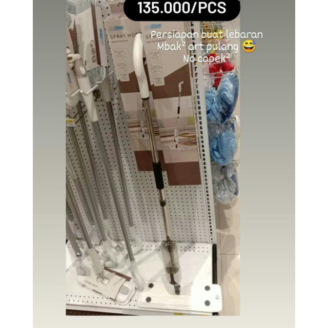 ACE_AZ.KO  Spraymop/Alat Pel Lantai/Pel kering Proclean