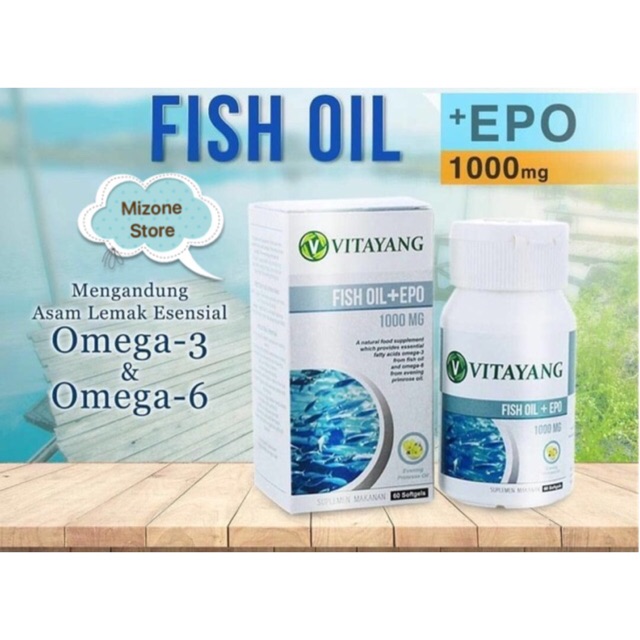 Vitayang Fish Oil plus EPO 1000 mg