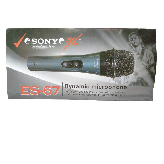 MIC KARAOKE VE SONY EX ES-67 MICROPHONE KABEL SONY MIC SONY ES-67