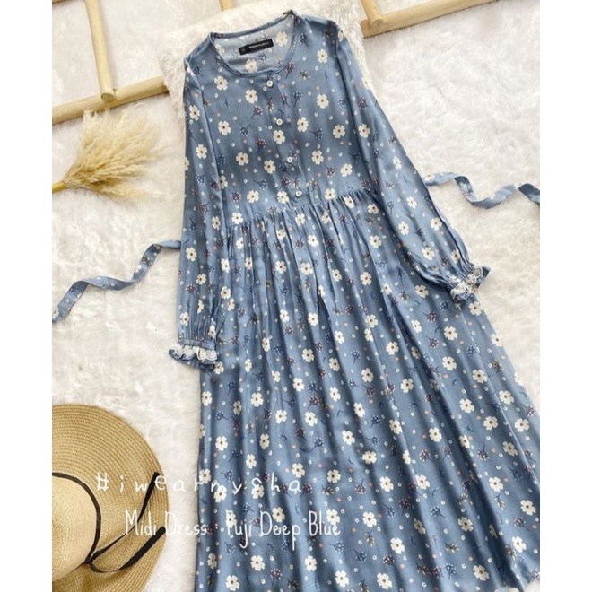 preloved midi daily dan midi dress by mysha Iwearmysha