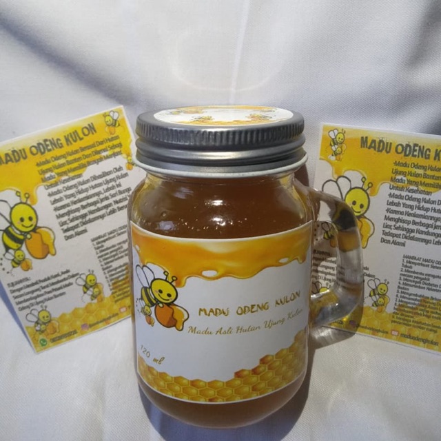 

Madu Odeng Kulon 120 ML Madu Asli 100% Hutan ujung kulon