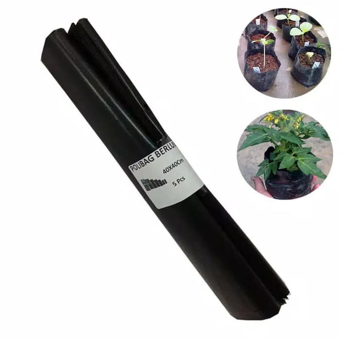 Dijual Polybag Tanaman 40x40 cm 5pcs Murah