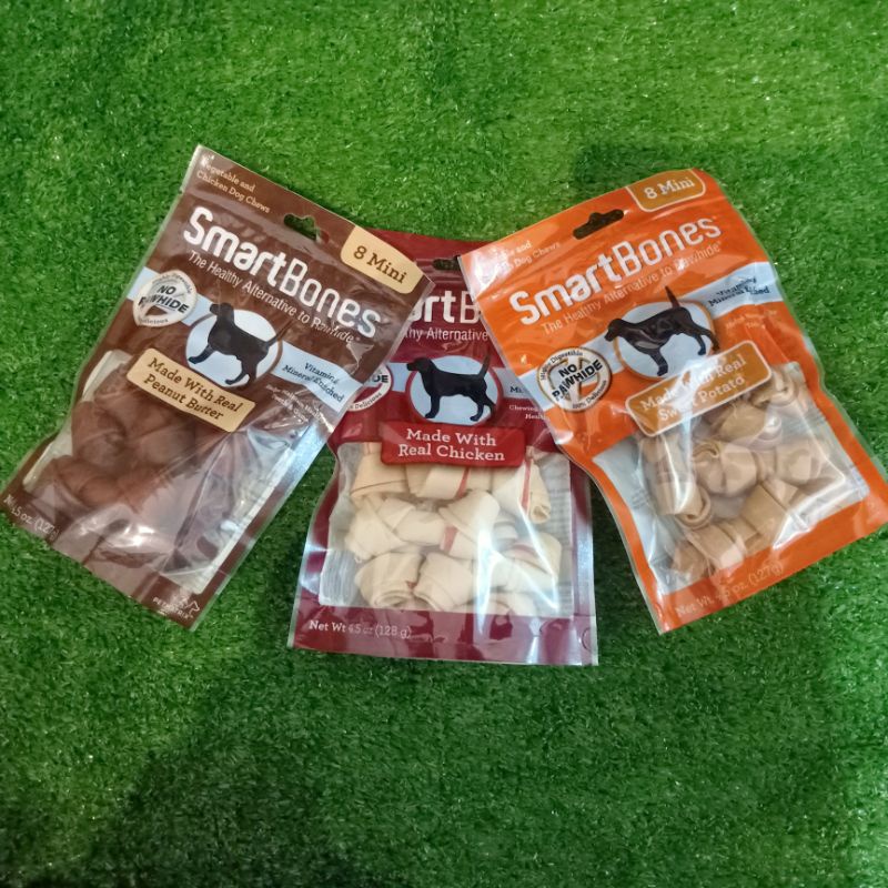 SNACK / MAKANAN Anjing SMARTBONES MINI ISI 8 PCS