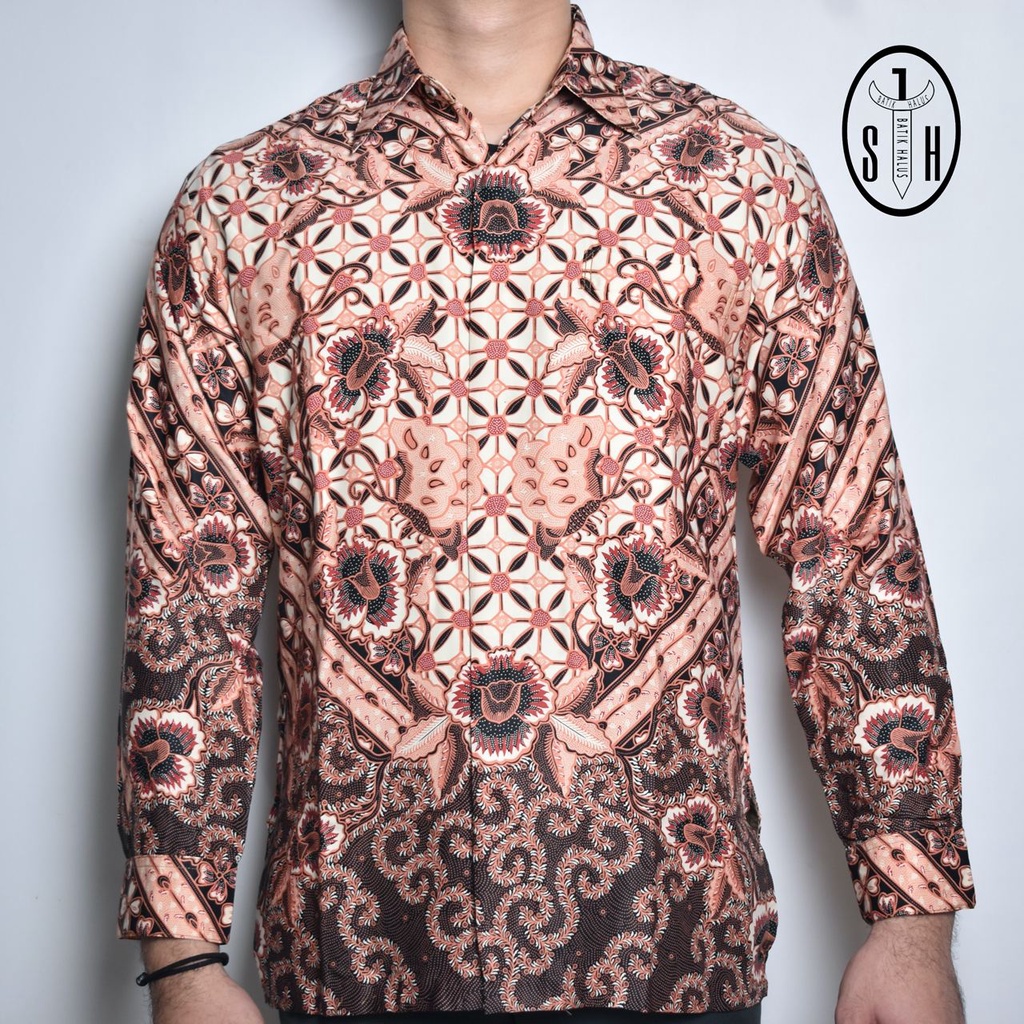 SULTAN HADI / BAJU BATIK / BATIK LENGAN PANJANG / MODEL BAJU BATIK TERBARU / KEMEJA BATIK / ATASAN PRIA / BATIK MEWAH / BAJU BATIK SILKY LT P9