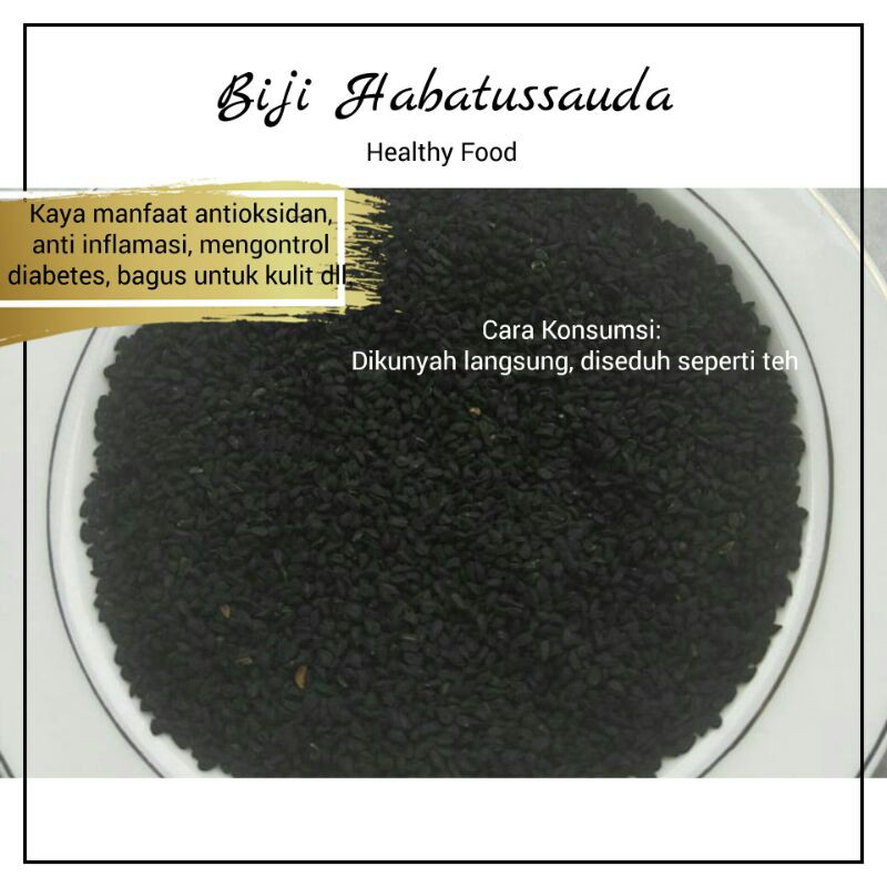 

Biji Habatussauda 100gr