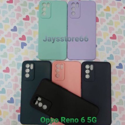 Case TPU macaron Warna Warni Oppo Reno 6 5G