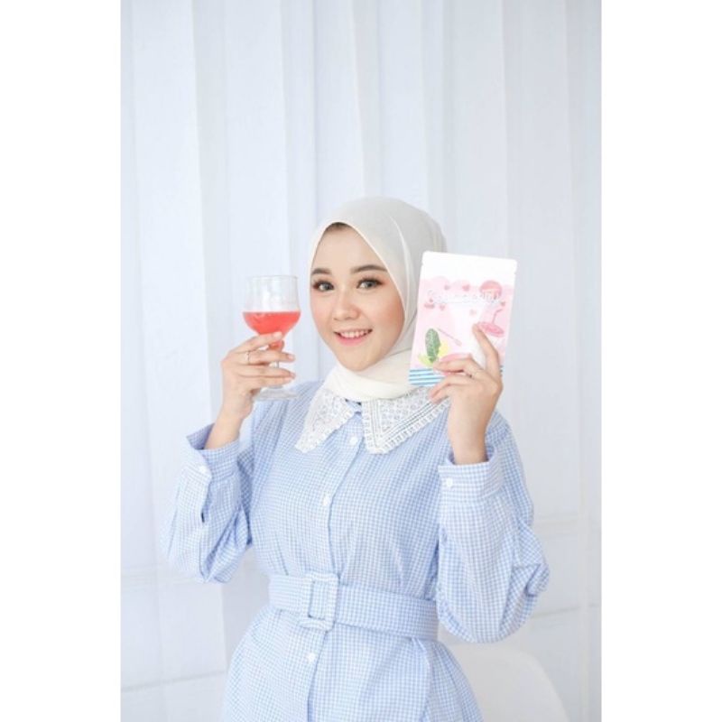 `ღ´ PHINKL `ღ´ Geamoore minuman collagen drink strawberry pemutih kulit mencerahkan kulit dari dalam