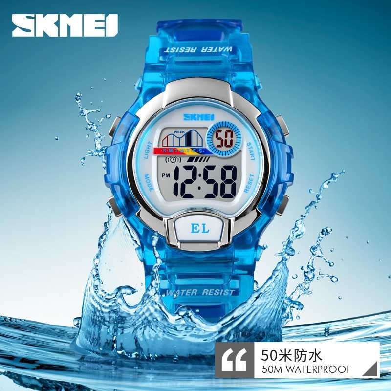 Jam Tangan Sporty Anak JT 113 Jamtangan Skmei Digital Terbaru Berkualitas Skemei Anak Waterproof