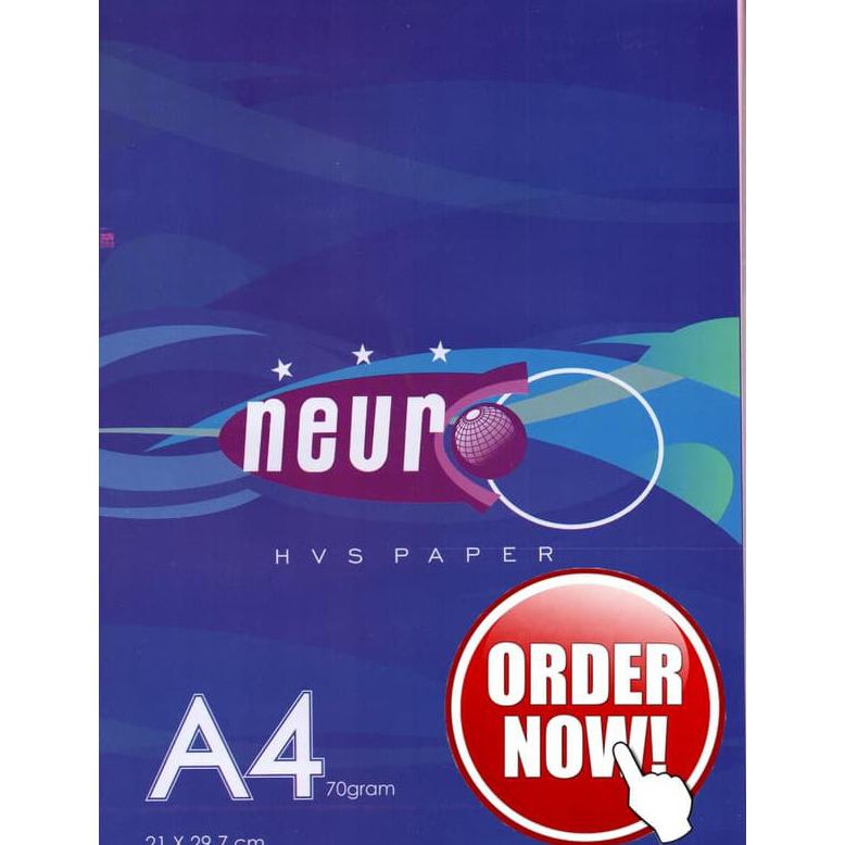

Neuro Kertas HVS A4 Warna 70gr