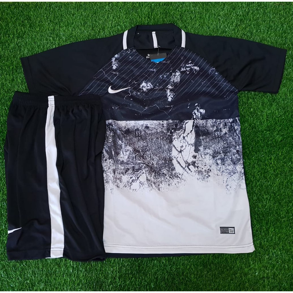  BAJU  FUTSAL  BAJU  BOLA NIKE GRAVITY SPURS 3RD HITAM 