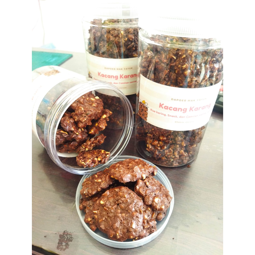 

kue kering Coklat Kacang karang kue hampers cemilan snack