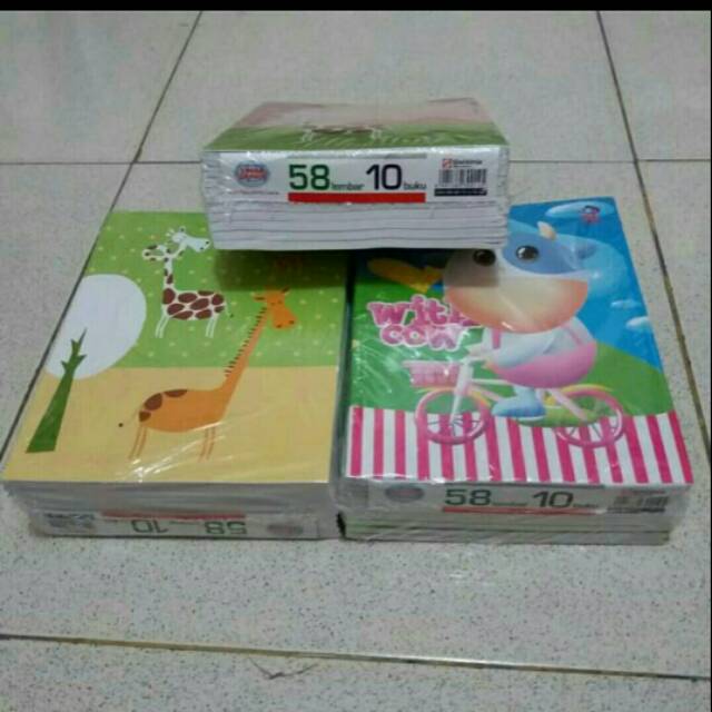 

Buku tulis 58 lembar
